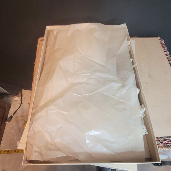 Vintage Baby Christening Baptism Clothes Lot 8 Pcs Plus Gift Box 60s 70s Retro - Picture 16 of 16